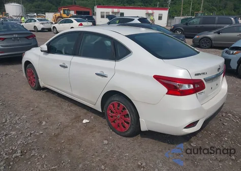 2016 Nissan Sentra Sv z USA, uszkodzony, nr VIN 3N1AB7AP2GY273818